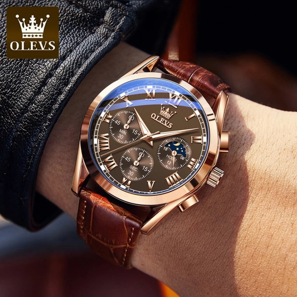 ساعة رجال الأعمال السويسرية الفاخرة