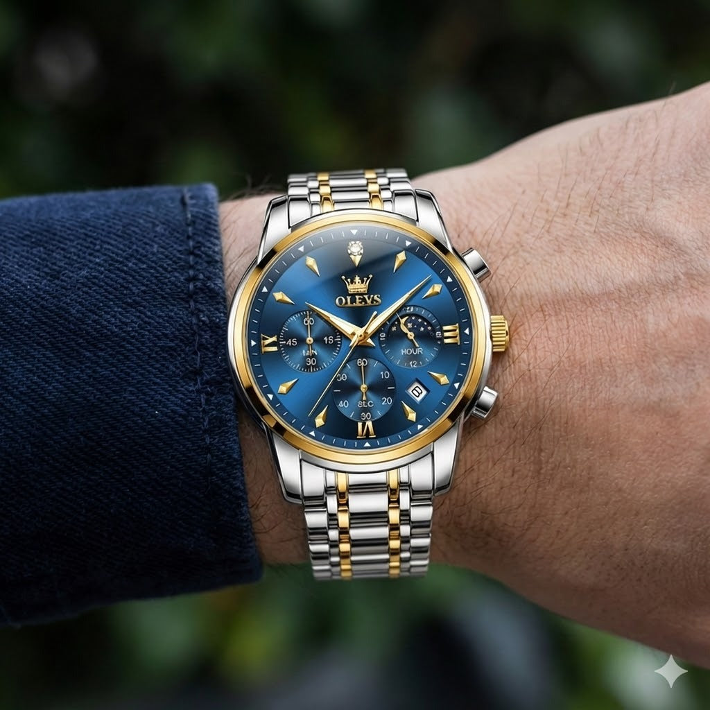 ساعة رجال الأعمال السويسرية – عنوان الهيبة والفخامة