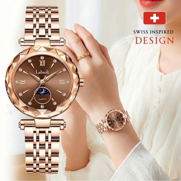 الساعة الكريستالية الفاخرة