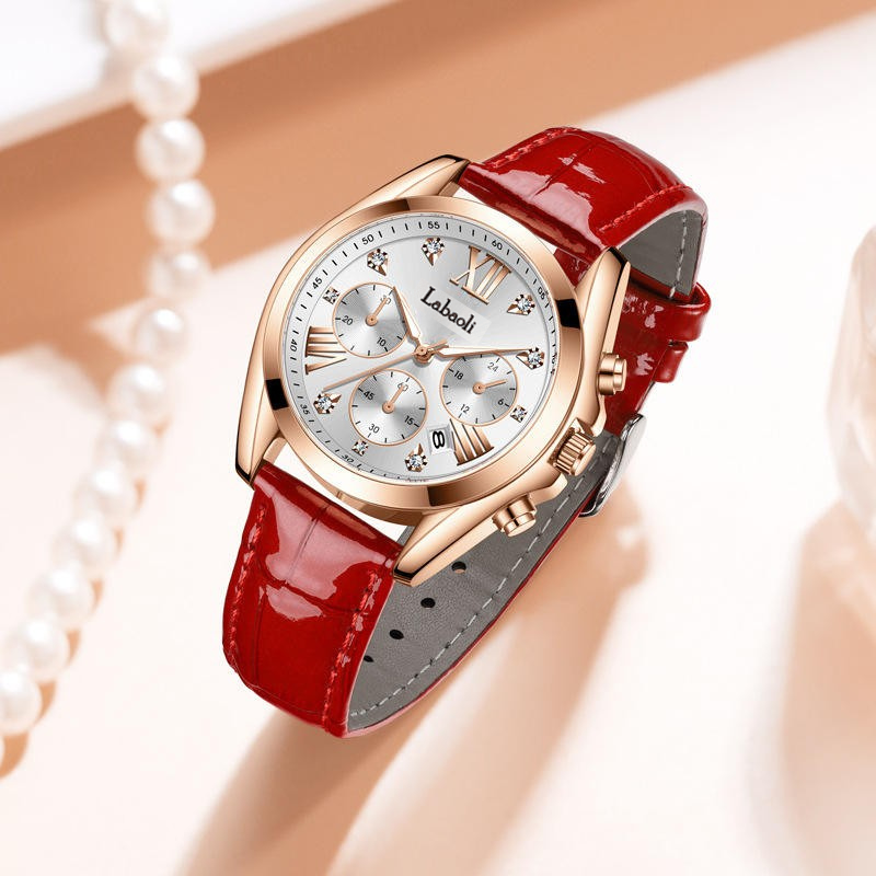 ساعة لاباولي الجلدية الفاخرة