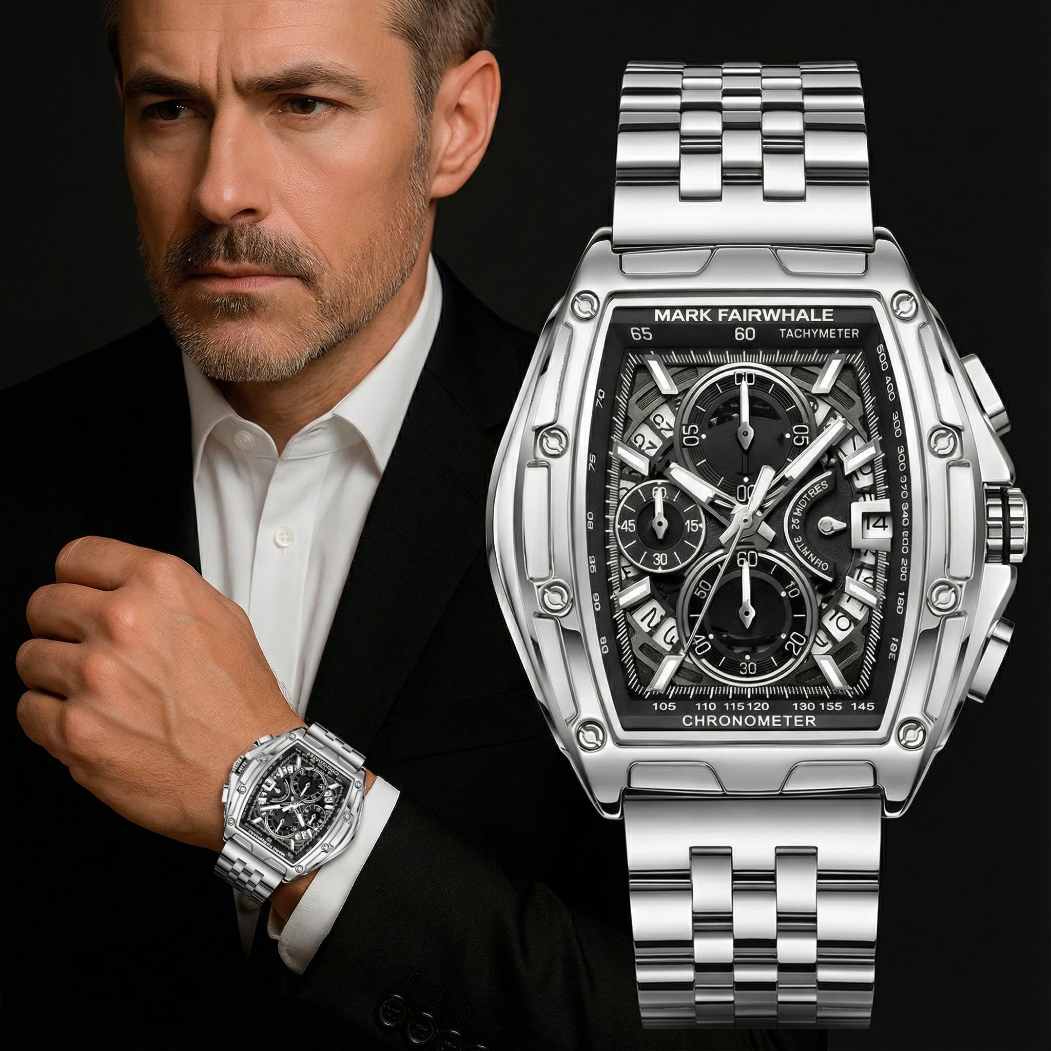 ساعة مارك فيروال السويسرية - اصدار محدود